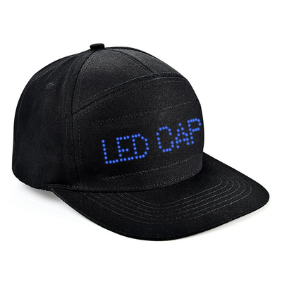Ajustable desmontable del programa del sombrero de Bluetooth LED del control del App