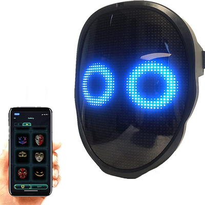 Mascarilla elegante programable del LED Bluetooth que brilla para el partido Cosplay de Halloween