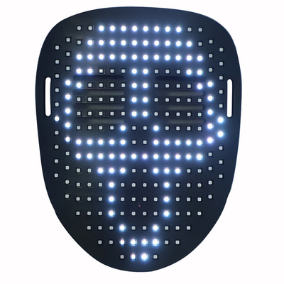 La mascarilla elegante recargable del USB LED con 25 Glowy hace frente y 25 animaciones