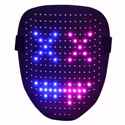mascarilla de 5V 1A LED con la luz de detección del gesto para arriba que brilla intensamente en la oscuridad
