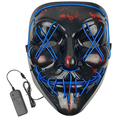 Mascarilla de Halloween LED de la purgación