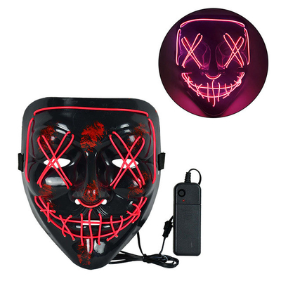 Mascarilla de Halloween LED de la purgación