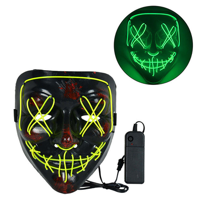 Mascarilla de Halloween LED de la purgación