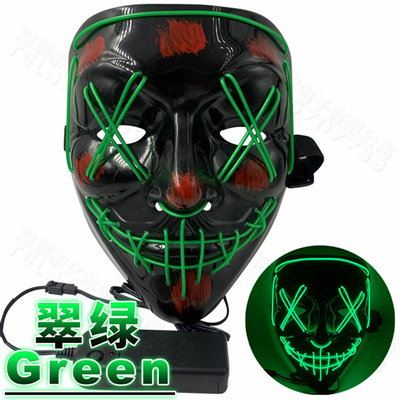 Mascarilla de Halloween LED de la purgación