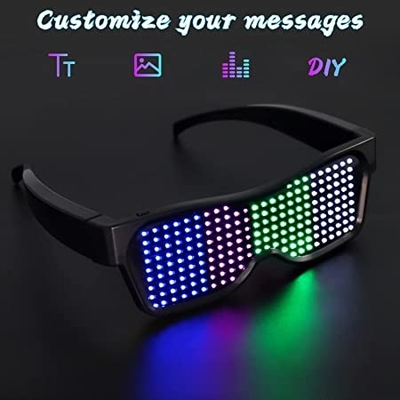 El APP controló los vidrios luminosos programables DIY del LED únicos