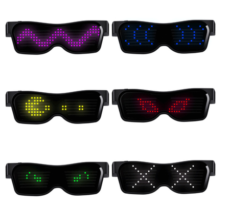 Encienda para arriba los vidrios programables del LED con control del App de Bluetooth Smartphone
