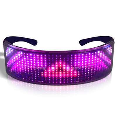 El brillar intensamente a todo color brillante de Bluetooth 4,0 programables de los vidrios del LED