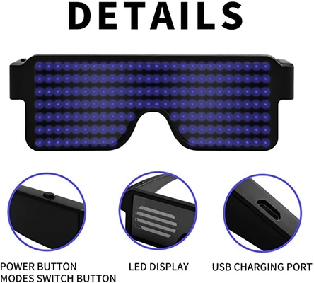 Vidrios recargables de la pantalla LED del USB con 11 la batería de los modelos 180mAh