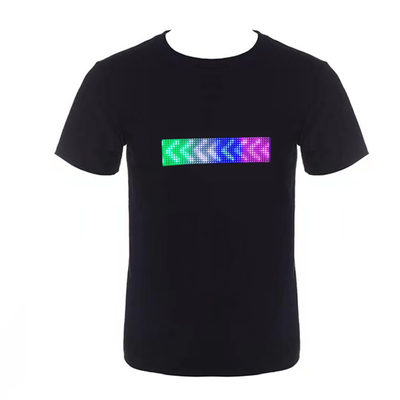 Modelo de control y visualización del mensaje del LED de la luz de la camiseta del App programable de Smartphone