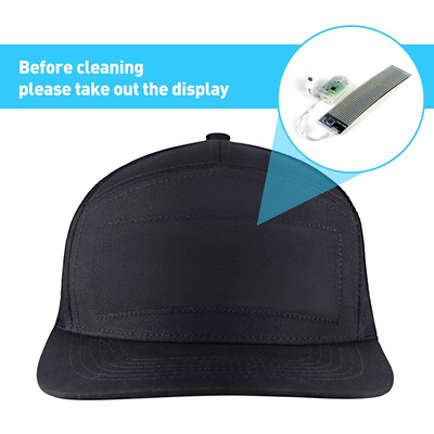 Ajustable desmontable del programa del sombrero de Bluetooth LED del control del App