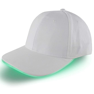Talla única unisex de las gorras de béisbol ultra brillantes de las luces LED una