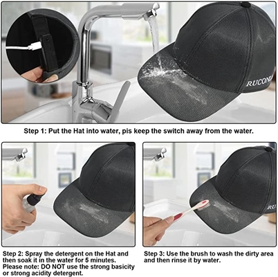 La fibra óptica llevada luminosa de las gorras de béisbol que brilla intensamente enciende para arriba los sombreros recargables