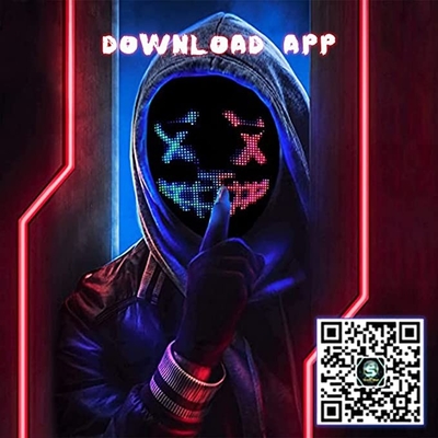 El App Halloween programable llevó la cara de la máscara para la mascarada de Cosplay
