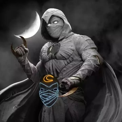 El caballero Halloween Light Up de la luna llevó brillar intensamente material del Pvc de la máscara en oscuridad