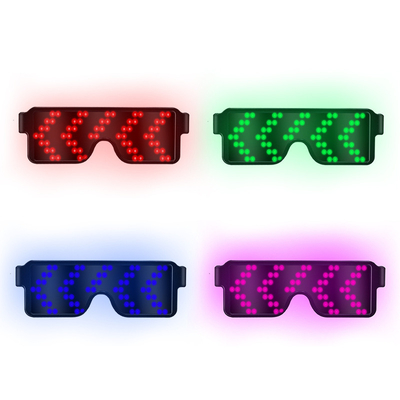 Vidrios de neón ligeros del delirio LED del USB que destellan que brillan intensamente de la Navidad mágica de los vidrios de la carga