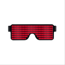 Vidrios de neón ligeros del delirio LED del USB que destellan que brillan intensamente de la Navidad mágica de los vidrios de la carga